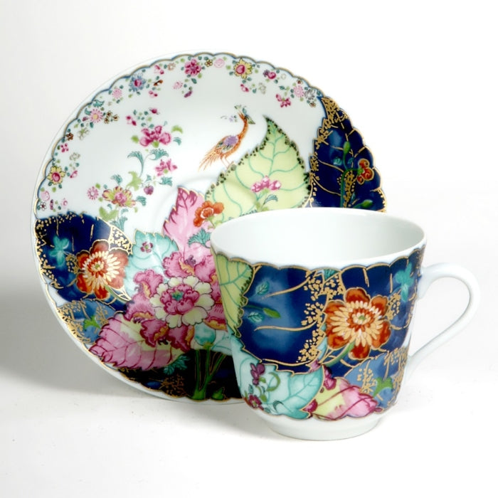 TOBACCO LEAF CUP & SAUCER
