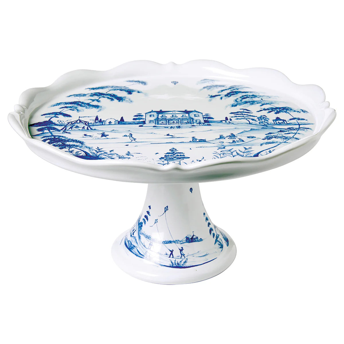 COUNTRY ESTATE BLUE CAKE STAND
