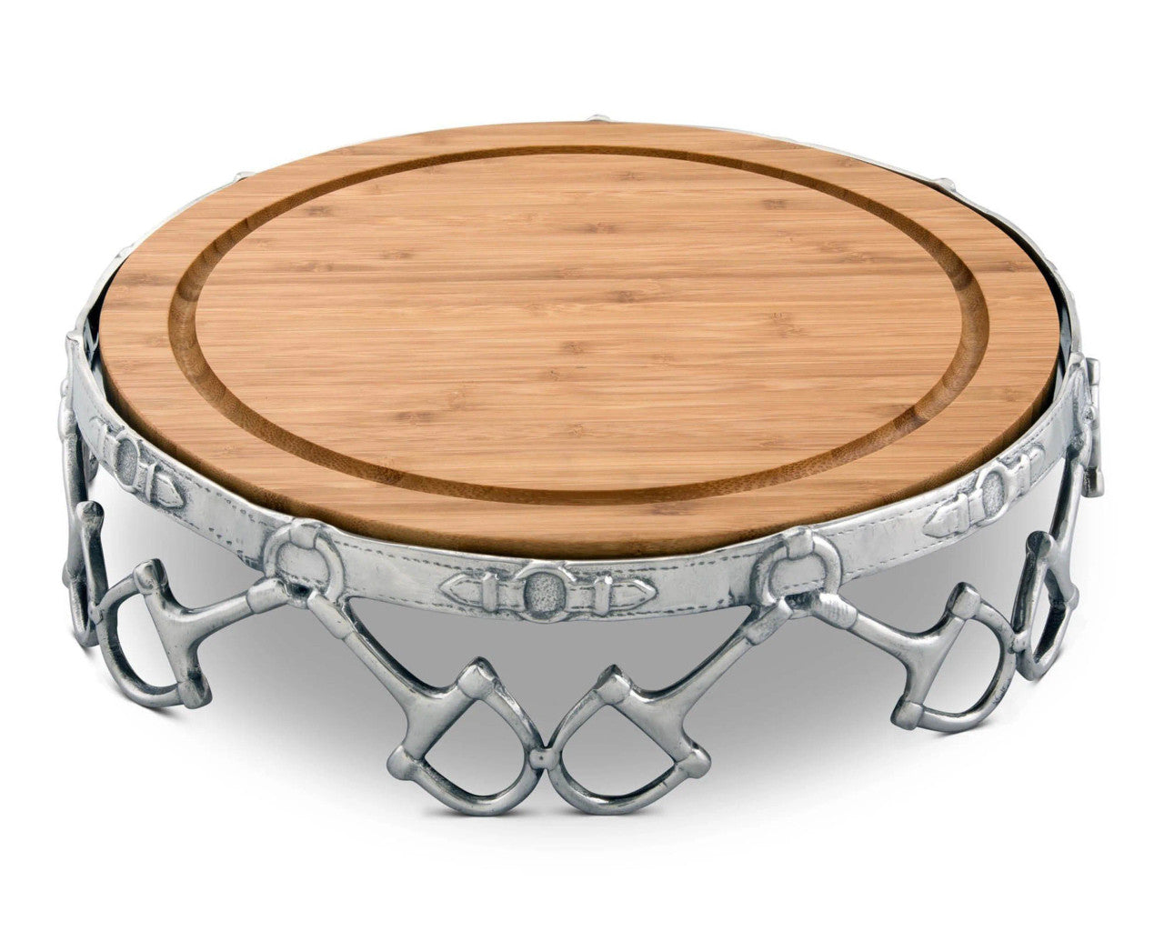 EQUESTRIAN CHEESE PEDESTAL