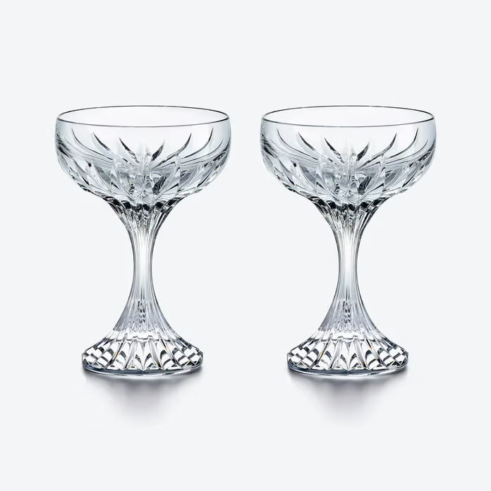 MASSENA S/2 SAUCER CHAMPAGNE