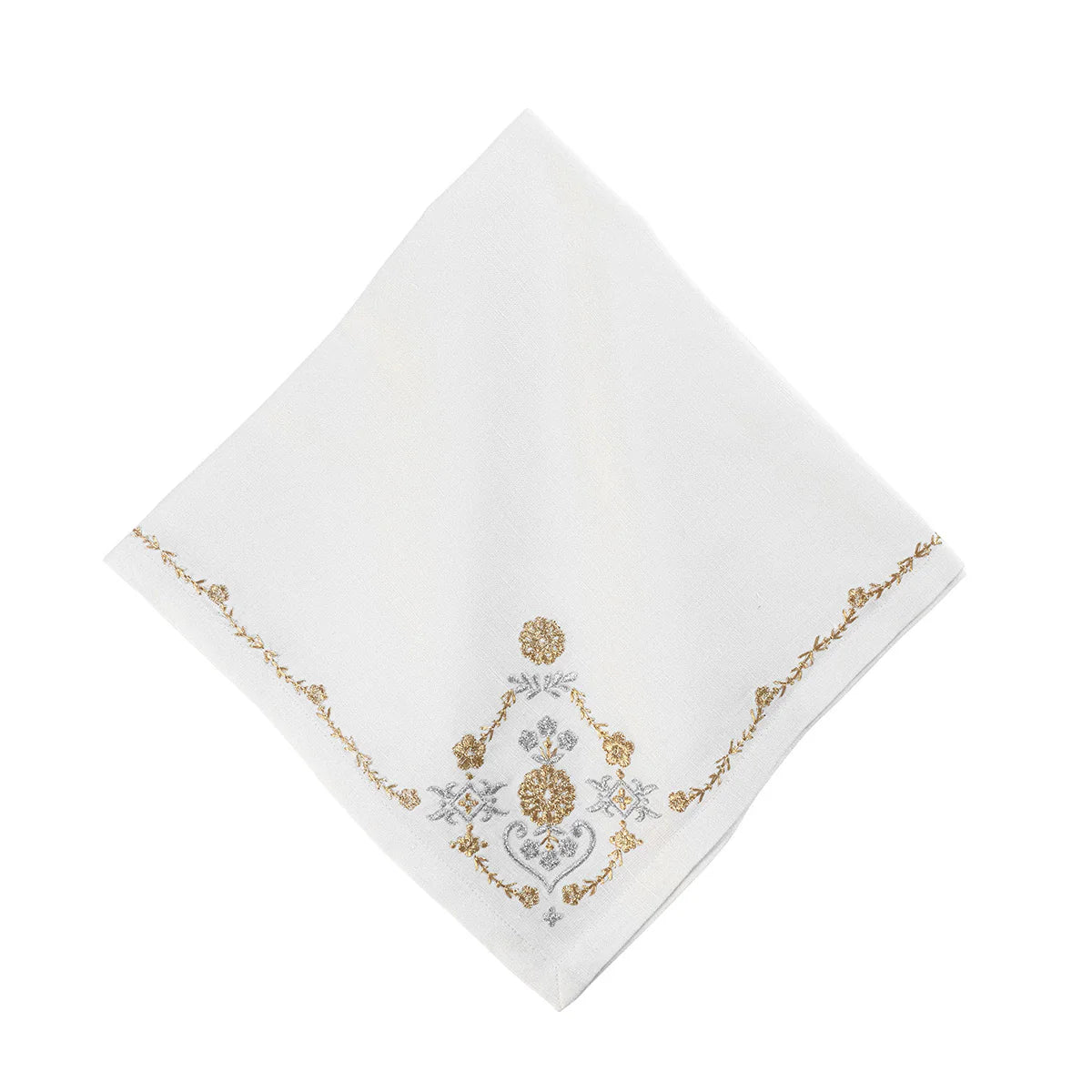 NAPKINS SET/4 HEIDI METALLIC