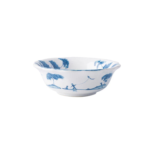 COUNTRY ESTATE BERRY BOWL BLUE