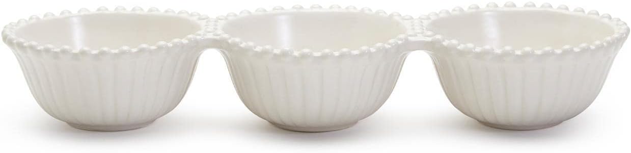 HEIRLOOM PEARL EDGE TIDBIT DISH
