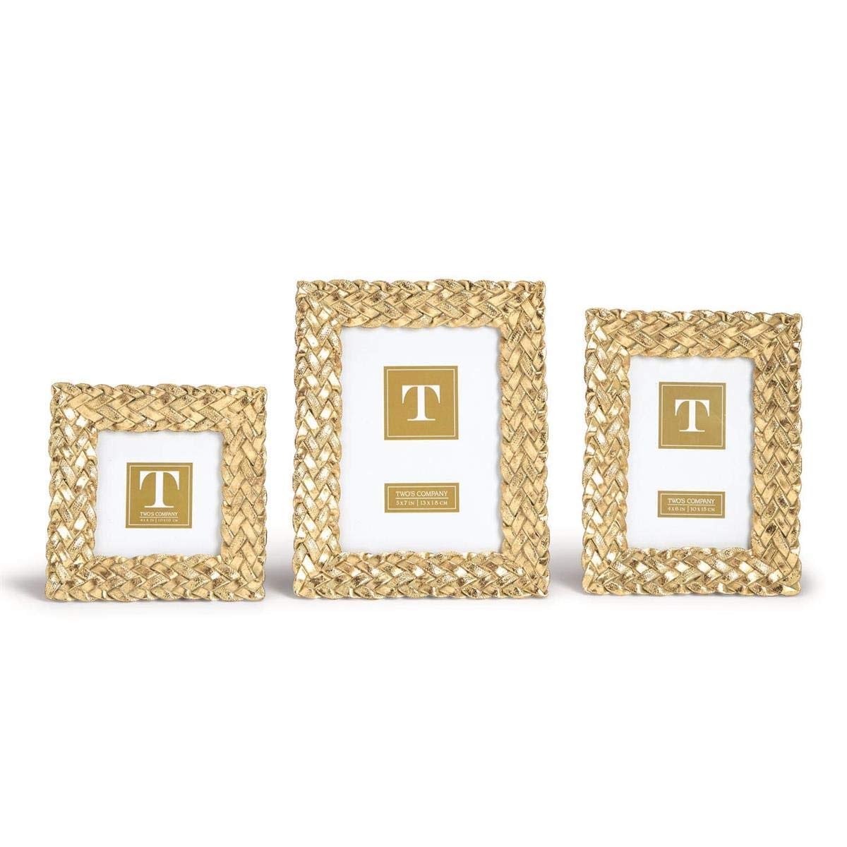 FRAME GOLD BRAID 4 X 6