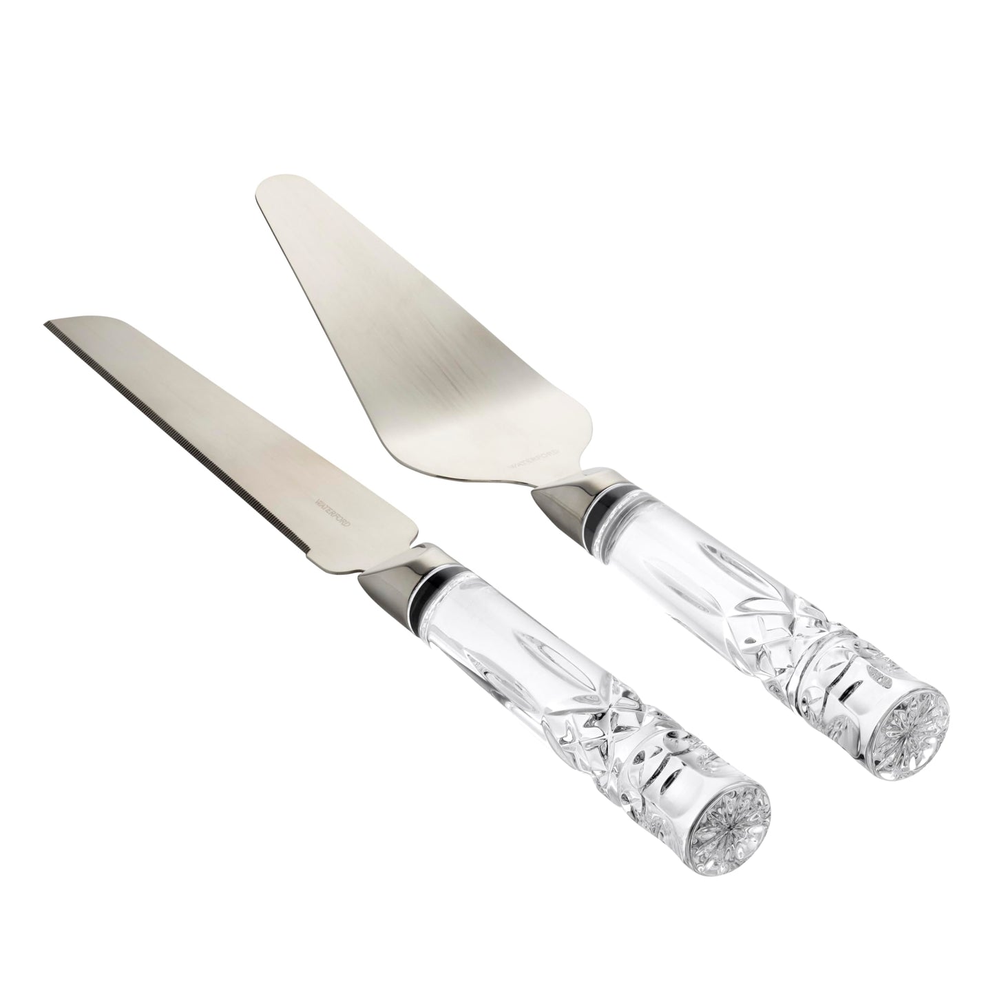 LISMORE CAKE KNIFE & SERVER