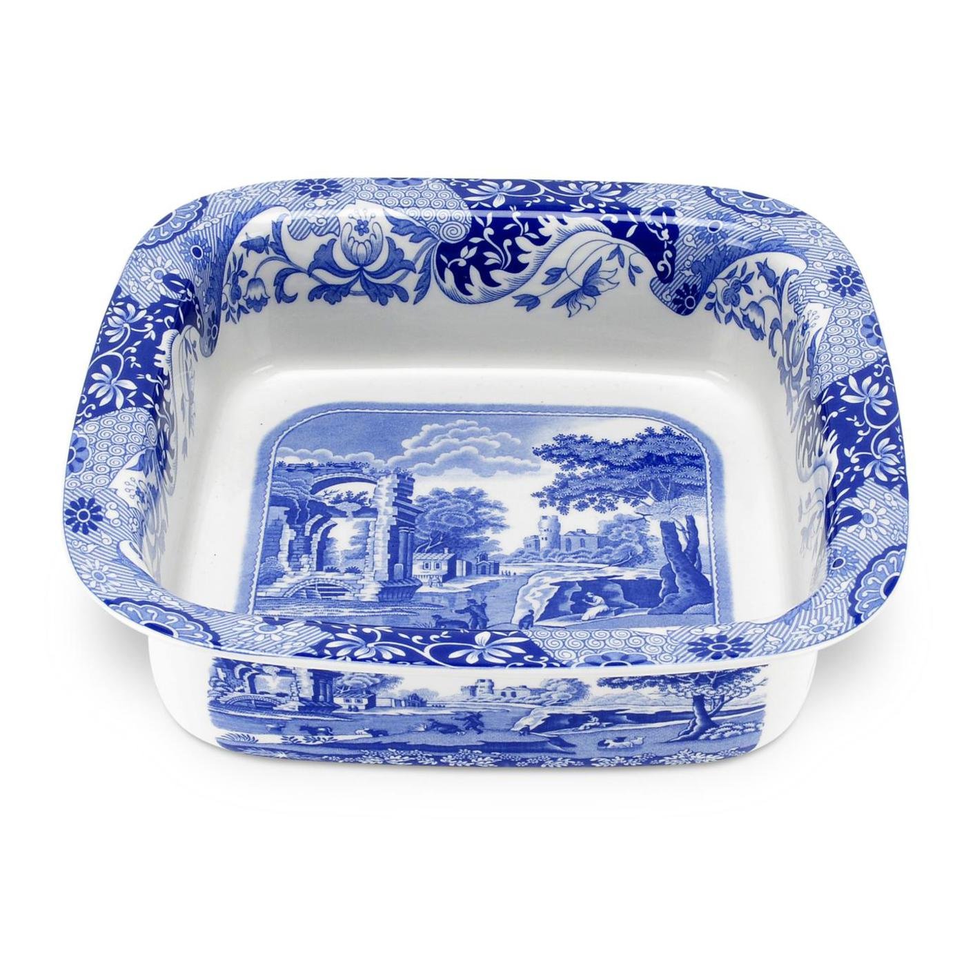 BLUE ITALIAN SQUARE BAKER