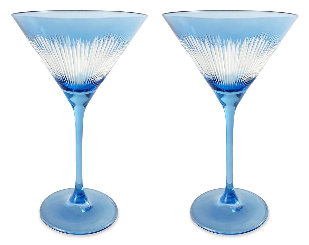 BERKSHIRE PAIR BLUE MARTINI