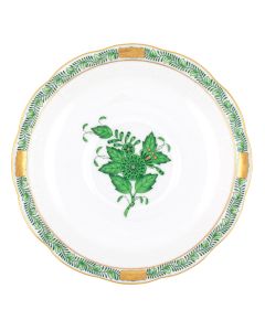CHINESE BOUQUET CUP/SAUCER GREEN