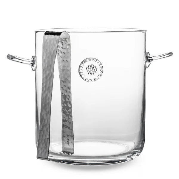 BERRY/THREAD ICE BUCKET W/TONGS