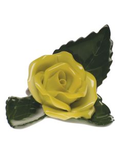 ROSE ON LEAF BUTTERSCOTCH