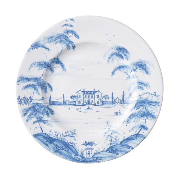 COUNTRY ESTATE DINNER PLATE BLUE
