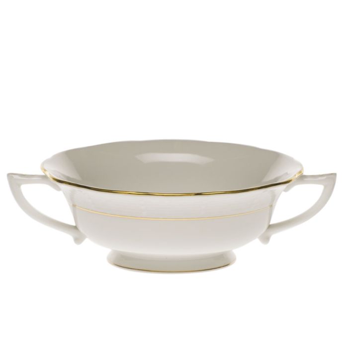 GOLDEN EDGE SOUP PLATE