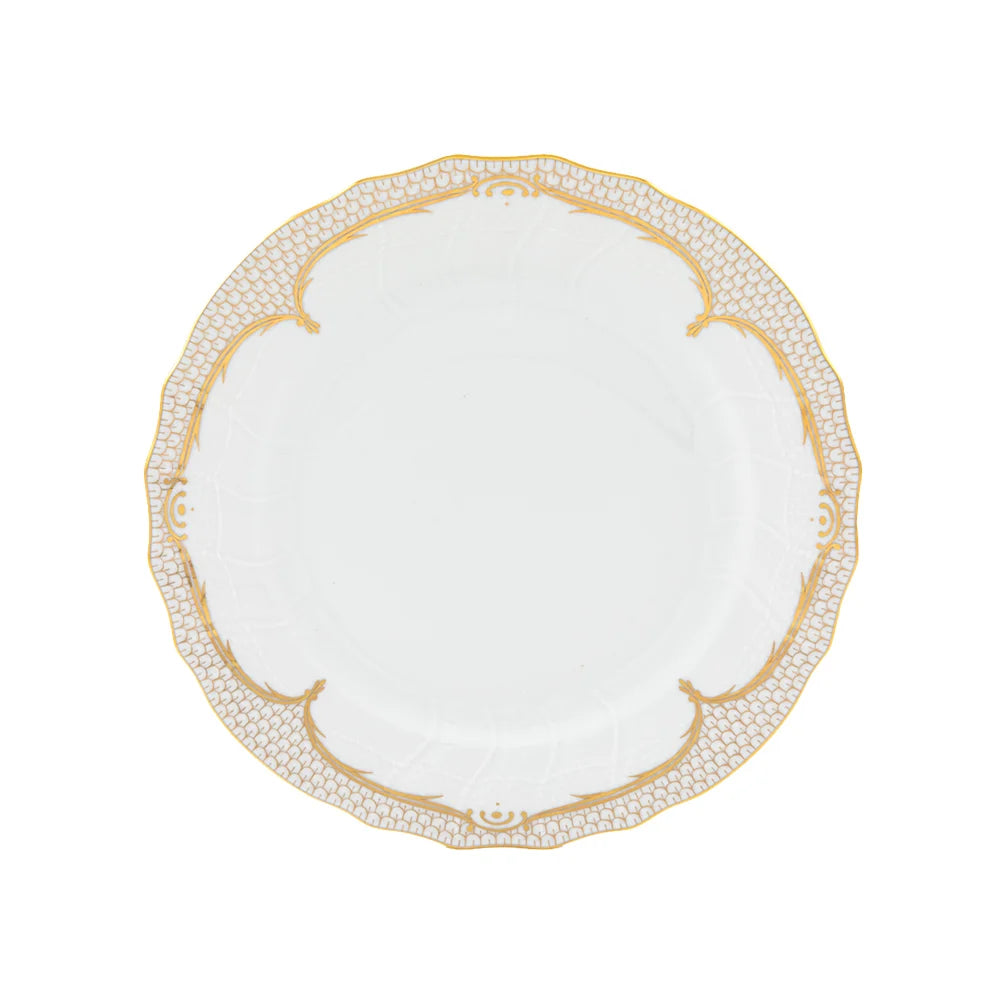 GOLDEN ELEGANCE DESSERT PLATE