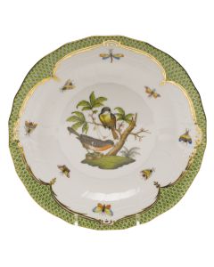 ROTH BIRD GRN BDR DESSERT
