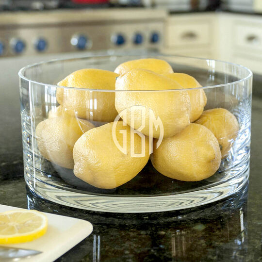 ALEXA BOWL 10 INCH W/MONOGRAM