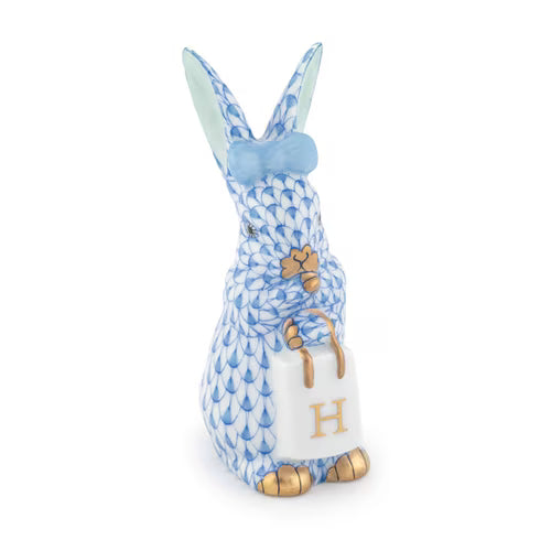 SHOPPING BUNNY BLUE