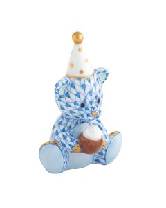 BIRTHDAY BEAR BLUE