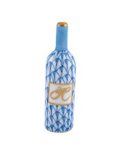 WINE BOTTLE BLUE