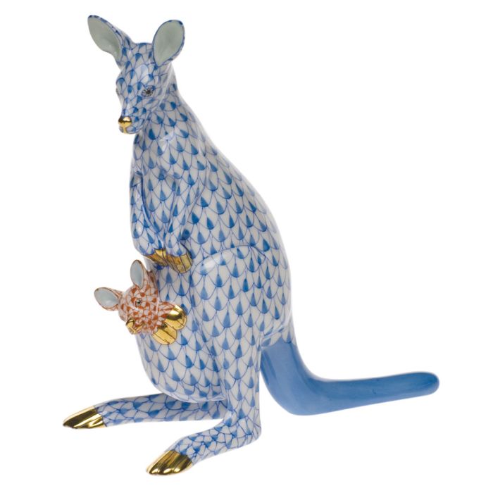 KANGAROO & BABY BLUE