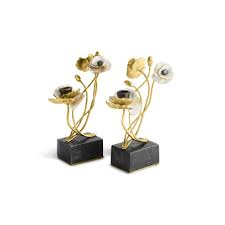 ANEMONE CANDLESTICKS PR.