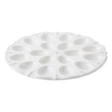 BERRY/THREAD DEVILED EGG PLATTER