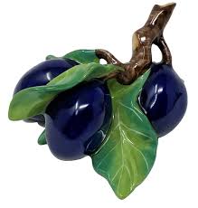 PLUMS ON TWIG
