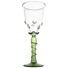 OPHELIA WINE GLASS GREEN