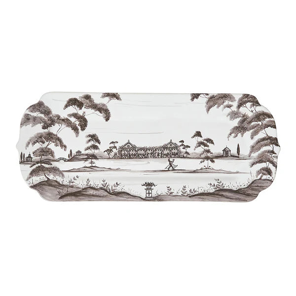 COUNTRY ESTATE FLINT HOSTESS TRAY