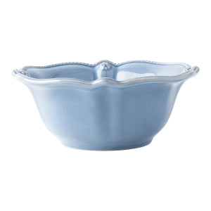 BERRY/THREAD CHAMBRAY CEREAL SCALLOPED