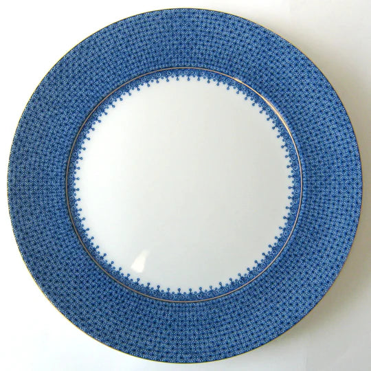 BLUE LACE SERVICE PLATE