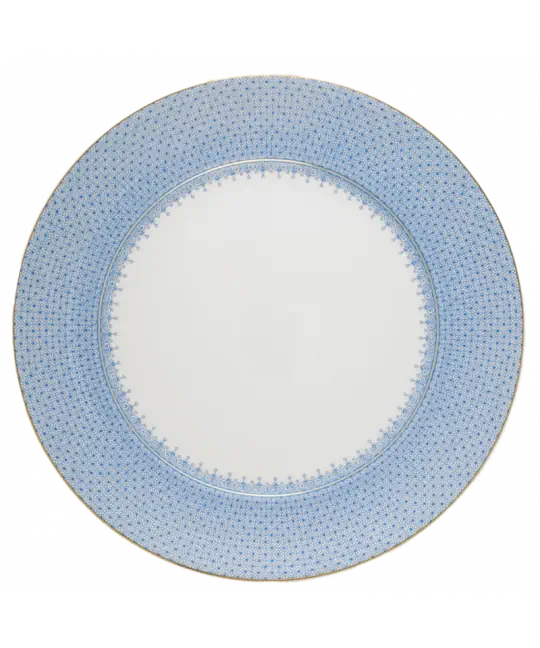 CORNFLOWER LACE CHARGER