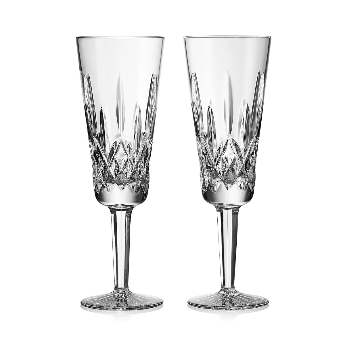 LISMORE FLUTES PAIR