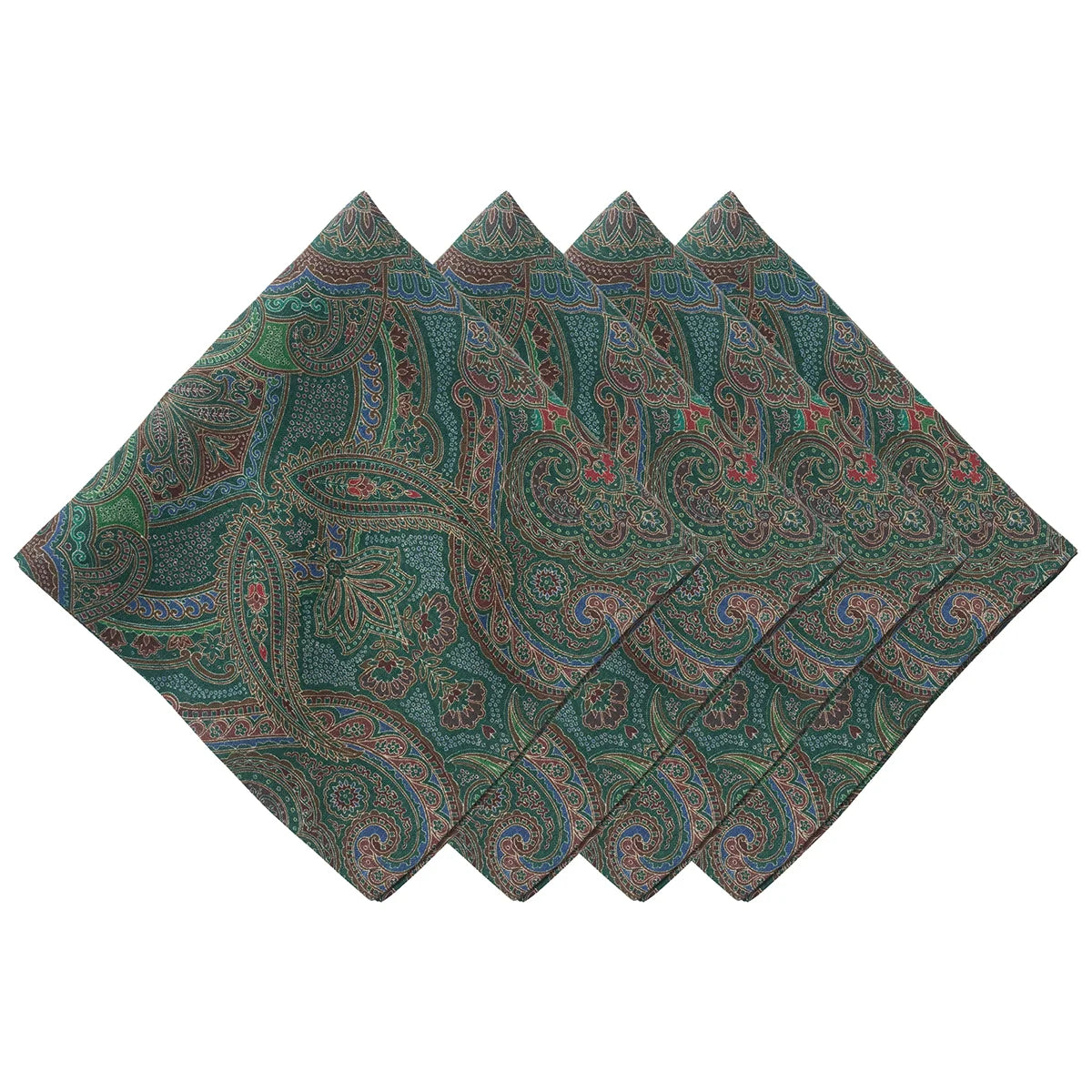 NAPKINS SET/4 PAISLEY