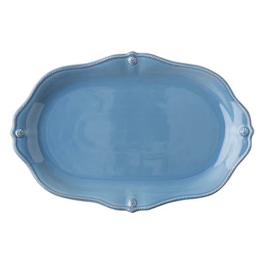 BERRY/THREAD CHAMBRAY 16" PLATTER