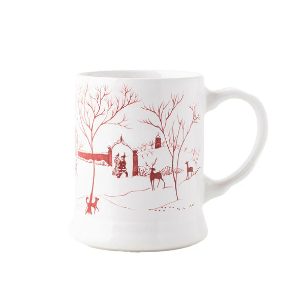 WINTER FROLIC MUG RUBY
