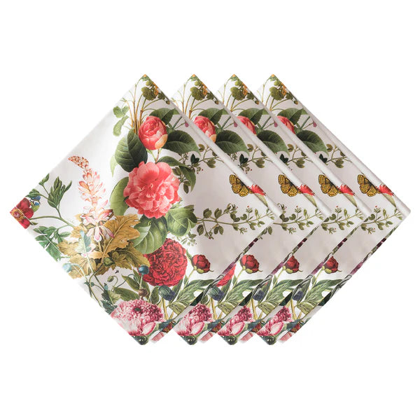 FIELD OF FLOWERS SET/4 NAPKINS