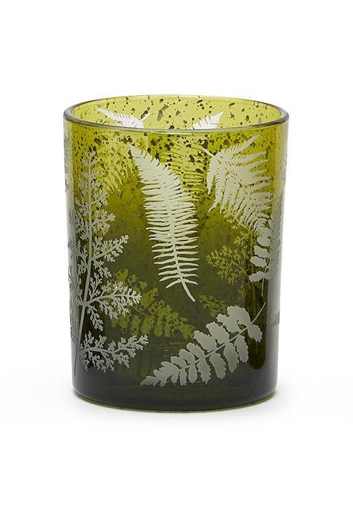 GREEN FERN CANDLEHOLER - MED