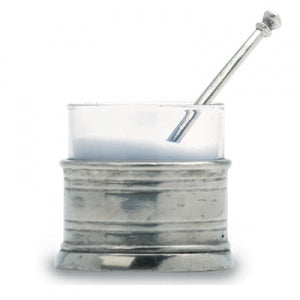 SALT CELLAR W/SPOON