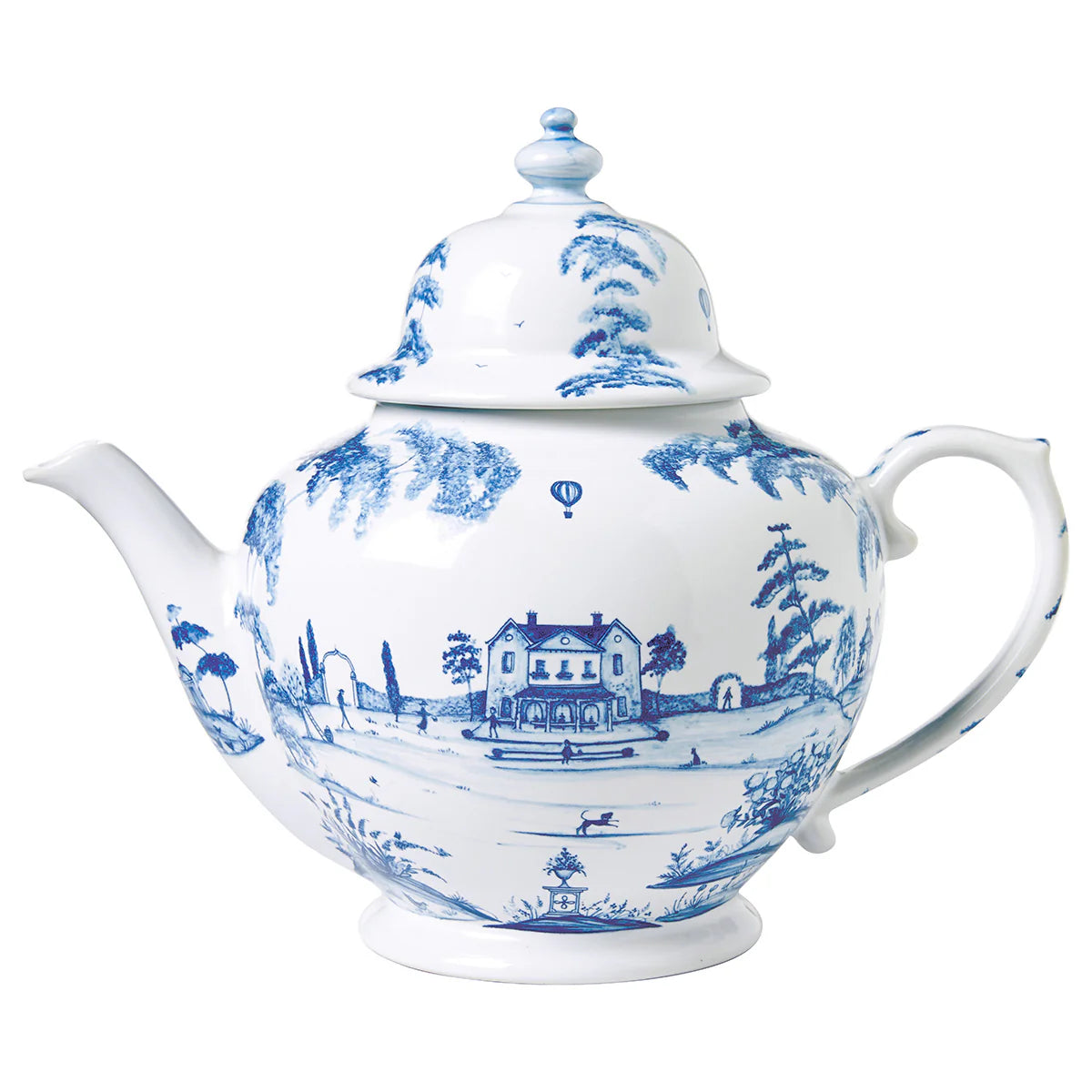 COUNTRY ESTATE BLUE TEAPOT