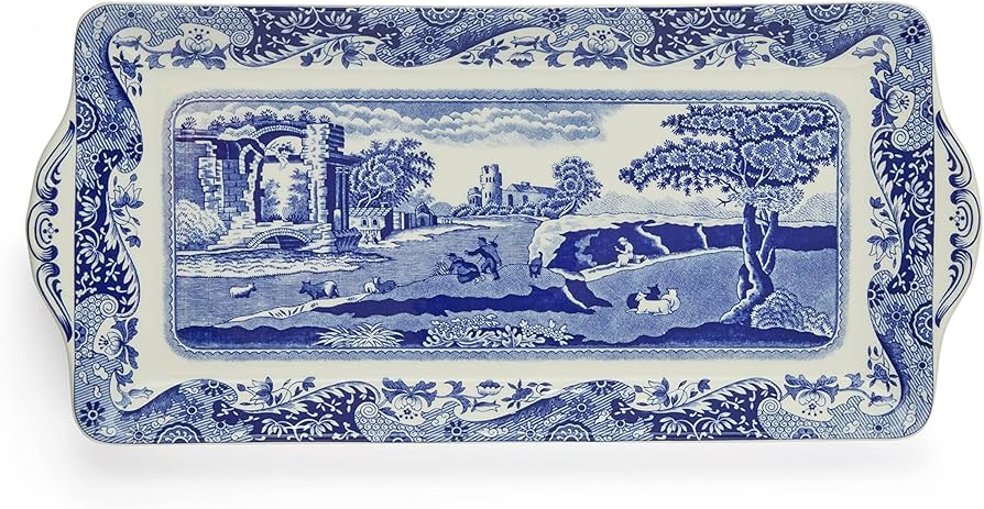 BLUE ITALIAN SANDWICH TRAY