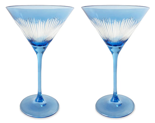 BERKSHIRE PAIR BLUE MARTINI