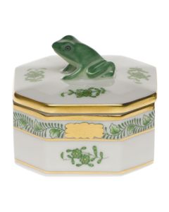 SM.OCTAGONAL BOX W/FROG