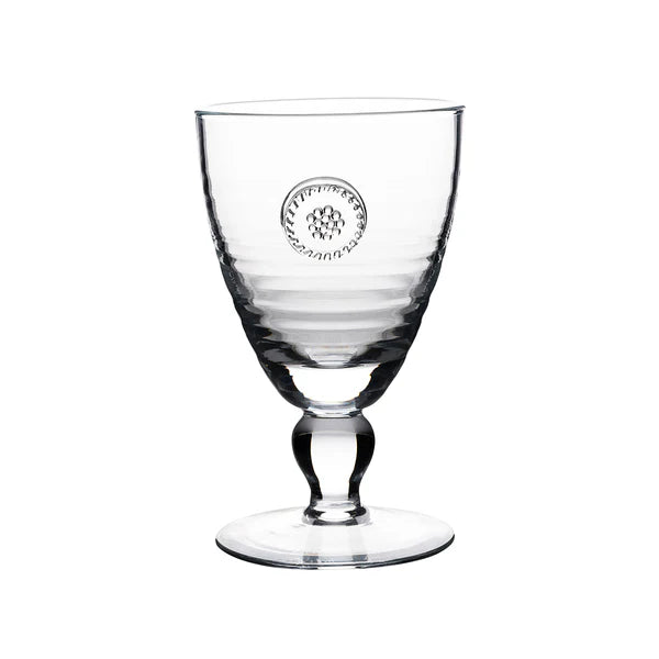 BERRY/THREAD FOOTED GOBLET