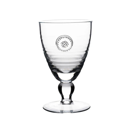 BERRY/THREAD FOOTED GOBLET
