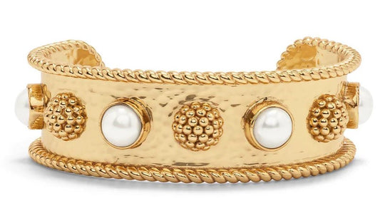 BERRY GEM CUFF PEARL