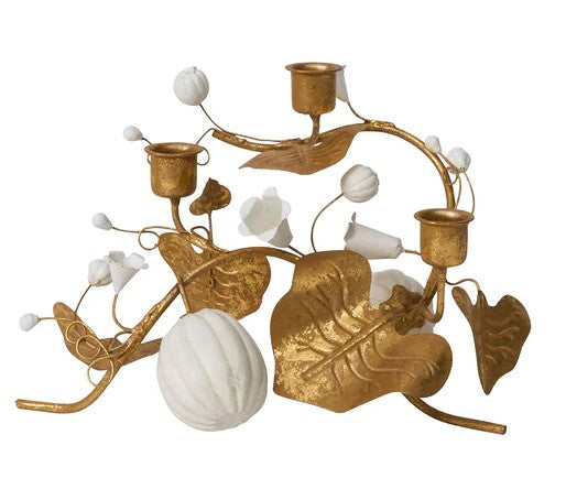 FOREST WALK PUMPKIN & VINE DOUBLE C-HOLDER