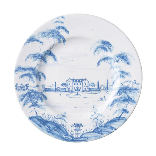 COUNTRY ESTATE DINNER PLATE BLUE