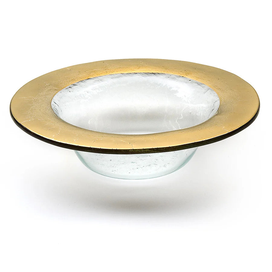 ROMAN ANTIQUE WINE COASTER IN GOLD