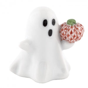 GHOST WITH PUMPKIN RUST