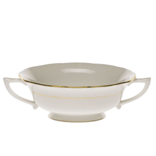 GOLDEN EDGE SOUP PLATE
